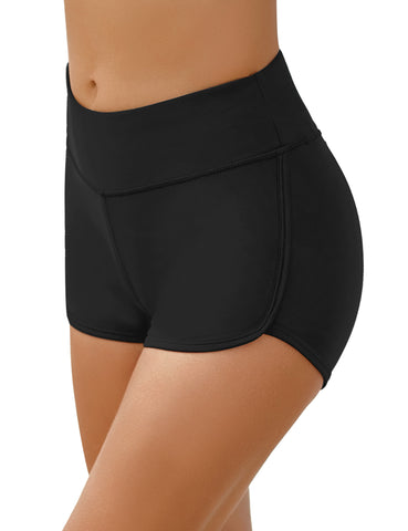 Luyeess Women Swimsuits Bikini Bottom Butt Lifting Tankini Swim Shorts